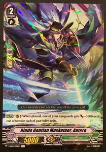 Mosquetero Rindo Gentian, Antero | V-EB14/031EN | R | Neo Néctar | Carfight!! - Imagen 1 de 3