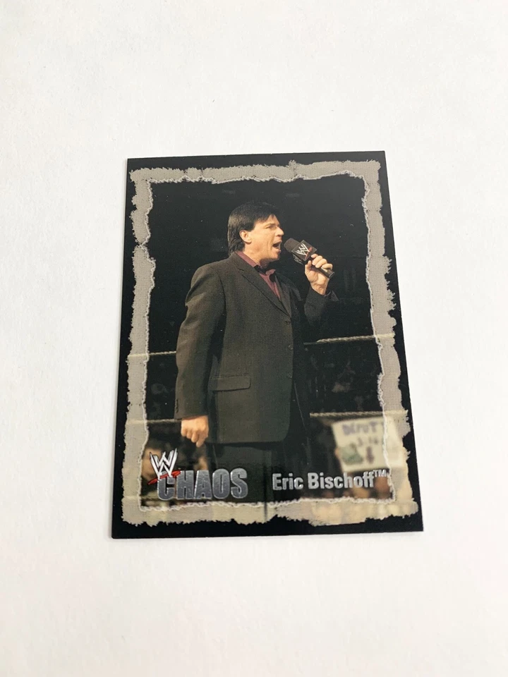 Eric Bischoff 2004 Fleer Chaos WWE Card # 54 - Image 1 of 2