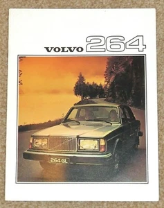 Volvo 264 1976 folleto de ventas - 264 DL, 264 GL - excelente estado - Imagen 1 de 12