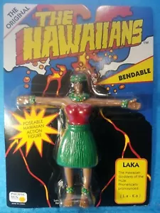 VTG The Hawaiians NEW Bendable Poseable Action Figure Toy LAKA Hawaiian Goddess - Picture 1 of 7