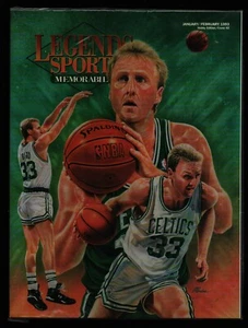 Legends Sports Memorabilia Jan Feb 1993 Cover 42 Larry Bird COMPLETE 111921WEEM - Picture 1 of 2
