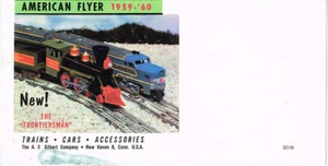 ORIGINAL 1959-'60 AMERICAN FLYER FOLDOUT CATALOG - EXCELLENT CONDITION! D2146 - Picture 1 of 2