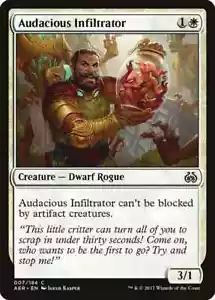 AUDACIOUS INFILTRATOR X 4 N/N - ÄTHERREVOLTE MAGIC THE GATHERING - Bild 1 von 1