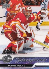 Upper Deck 2023-24 -  Young Guns - Dustin Wolf  #210