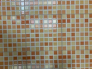Tile Orange and Yellow Ceramic Square 11x11 Vintage Wall Remodel 120 Square Feet - Picture 1 of 1