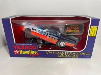 CARRO ENGRAÇADO RACING CHAMPIONS TEXCO HAVOLINE RACING ESCALA 1:24 TOP ÁLCOOL - Imagem 1 de 4