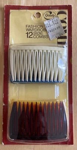 GOODY Side Comb 12 Count in Original Package Vintage Made in the USA - Picture 1 of 4