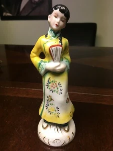 VINTAGE CERAMIC ORIENTAL GIRL OCCUPIED JAPAN - Picture 1 of 5