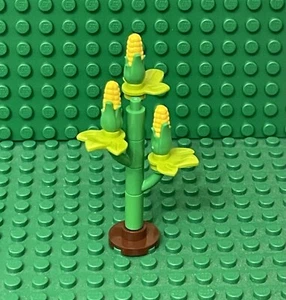 Lego City Farm Minifiguren Mais Mais Gemüse Stiel Pflanzen mit 3 Mais - Bild 1 von 3