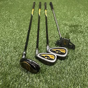 Walter Hagen Jr. Series III Junior Golf 7 & S Irons & Putter & Wood Kid Size - Picture 1 of 24