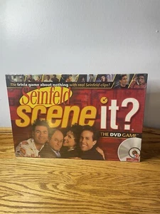 Scene It The DVD Game Seinfeld Edition 2008 Factory Sealed New - Picture 1 of 13