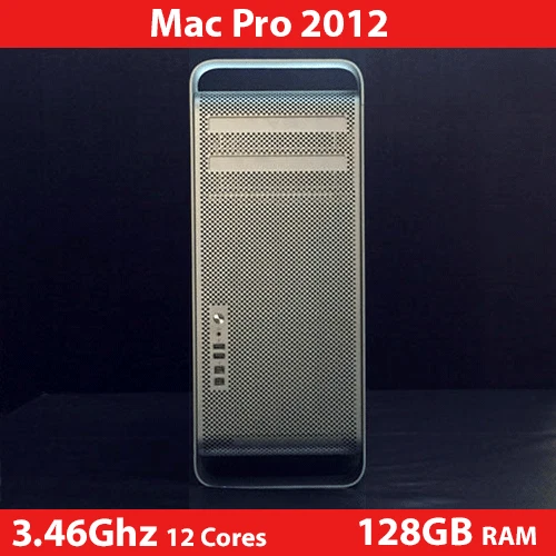 2012 Mac Pro | 3.46GHz 12-core | 128GB RAM | 8TB SSD+2TB SSD | ATI 5770 - Image 1 of 1