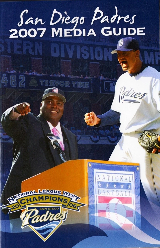 2007 San Diego Padres Baseball MLB Media GUIDE - Image 1 of 1