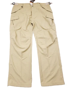 Under Armour Cargo Performance Pants Mens XXL 46x32 Beige Cinch Waist Utility - Picture 1 of 13