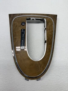 2007-2009 MERCEDES W211 E350 E320 Center Console Shifter Trim Bezel Wood OEM - Picture 1 of 13