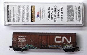 MTL Micro-Trains 18145210 Canadian National CN 400607 FW Factory Weathered JC - Picture 1 of 3