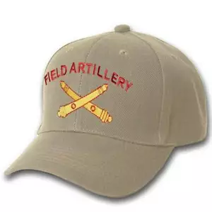 ARMY FELDARTILLERIE DIREKT BESTICKT KHAKI MILITÄRMÜTZE KAPPE - Bild 1 von 1