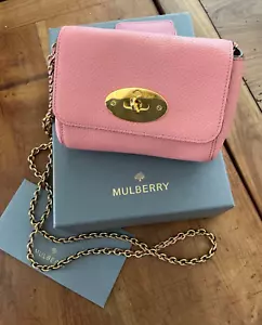 Mulberry Small Classic Grain Calfskin Mini Lily Macaroon Pink NP780€ - Bild 1 von 24