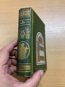 1875 OLIVER GOLDSMITH "GOLDSMITH'S CHOICE WORKS" ILLUSTRATED POETRY BOOK (P3) - Imagen 1 de 24