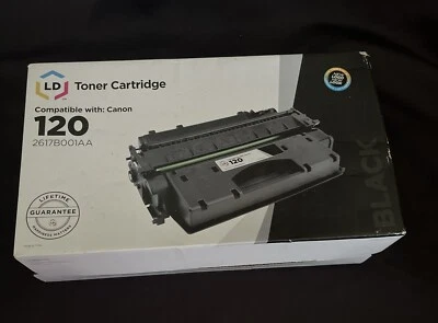 LD Toner Cartridge, Compatible with Canon. 120, 2617B001AA, Black. - Image 1 of 3