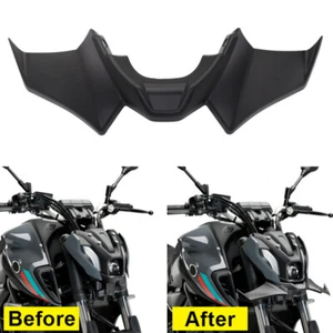 Downforce Naked Front Spoilers Aerodynamic Wing Deflector For Yamaha MT07 Sport - Foto 1 di 13