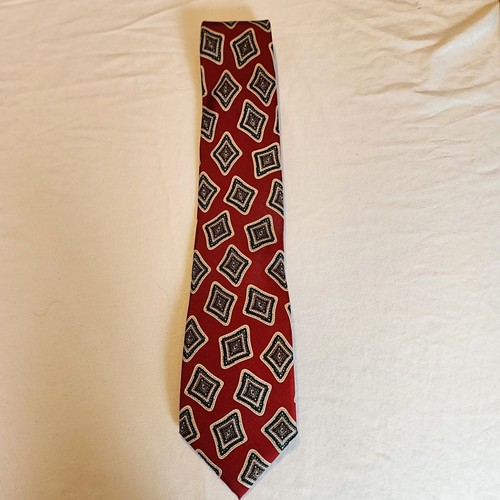 Christian Dior Monsieur Cravatta Uomo Business 100% Seta Made in USA