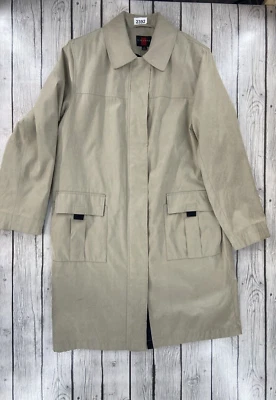 Gabardina Gallery Talla M Beige Forro Clásico Minimalista Foto 1 de 4