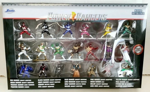 NEW Jada Toys 30771 Power Rangers 20-Pack Nano MetalFigs Mini-Figure Wave 1 Cover