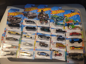bulk lot of 50 hotwheels cars, from last several years, Limited or no dupes!! c