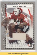 2006-07 ITG Between the Pipes Silver Spring Expo 1/1 Rogie Vachon HOF READ 0a7