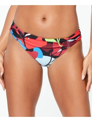 Traje de baño hipster ceñido lateral fruncido multicolor para mujer BAR III parte inferior S Foto 1 de 3
