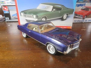 Chevy Monte Carlo 1970 AMT construido limpio 1/25 - Imagen 1 de 8