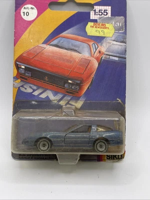 Chevrolet Corvette 1055 muy raro de Siku Alemania caja sin abrir Foto 1 de 4