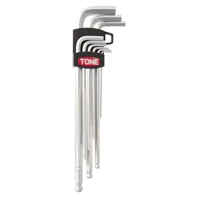 Tone Long Ball Point Hex Key Wrench Ltype Set Bl900 Made In Japan New - Image 1 of 4