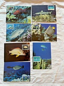 Ansichtskarten * Polynesien * Maupiti - Inseln im Wind * 7er Set * 1981 - Bild 1 von 2