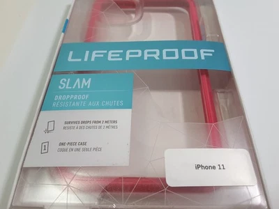 LifeProof Slam Series Phone Case For Apple iPhone 11  - Pink/Blue - Image 1 of 4