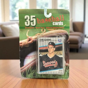 Vintage Atlanta Braves Baseball Cards 35 Count Mixed Years MLB Baseball Tom - Picture 1 of 9