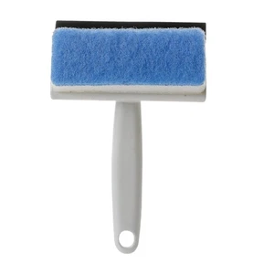 Scrape and Clean Brush Window Cleaner Squeegee Bathroom Supplies Cleaning - Foto 1 di 12