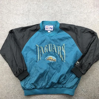 Vintage Jacksonville Jaguars Jacket Mens Large NFL Football Windbreaker Logo 7 - Image 1 of 4