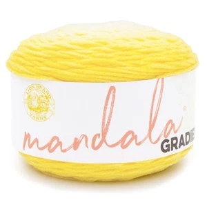 Lion Brand Mandala Gradient Yarn-Yellow - 3 Pack - Picture 1 of 1