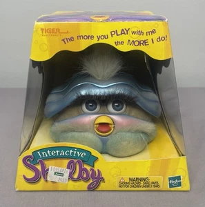Interactive Shelby ~ blau ~ Hasbro 2001 ~ Tiger Electronics ~ Neu im Karton Furby Spielzeug - Bild 1 von 9