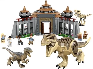 LEGO 76961 VISITOR CENTER T-REX & RAPTOR ATTACK JURASSIC WORLD BOX DAMAGE *READ* - Picture 1 of 18