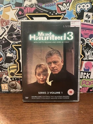 Most Haunted Series 3 Volume 1 DVD Video Region 2 PAL UK Living TV Double Disc - Image 1 of 3