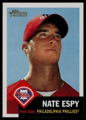 2002 Topps Heritage #208 Nate Espy RC Philadelphia Phillies - Image 1 of 2