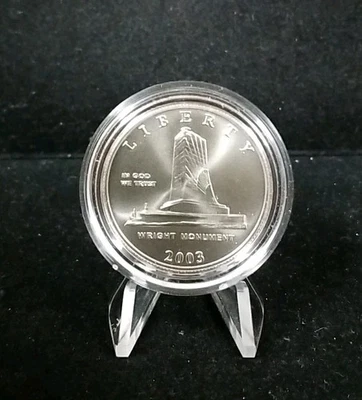 2003 P U.S. Mint First Flight Centennial Commemorative B.U. Half Dollar OGP 5918 - Image 1 of 2