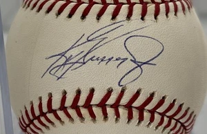 Ken Griffey Jr. Autographed OML Baseball Upper Deck/MLB Authenticated *Complete* - Picture 1 of 14