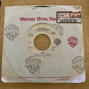 Van Halen – Jump / I’ll Wait 45 RPM Vinyl Single – Warner Bros GWB 0489 (1984) - Picture 1 of 3
