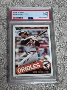 1985 TOPPS BASEBALL CARD PSA 9 BALTIMORE ORIOLES KEN SINGLETON - Bild 1 von 1