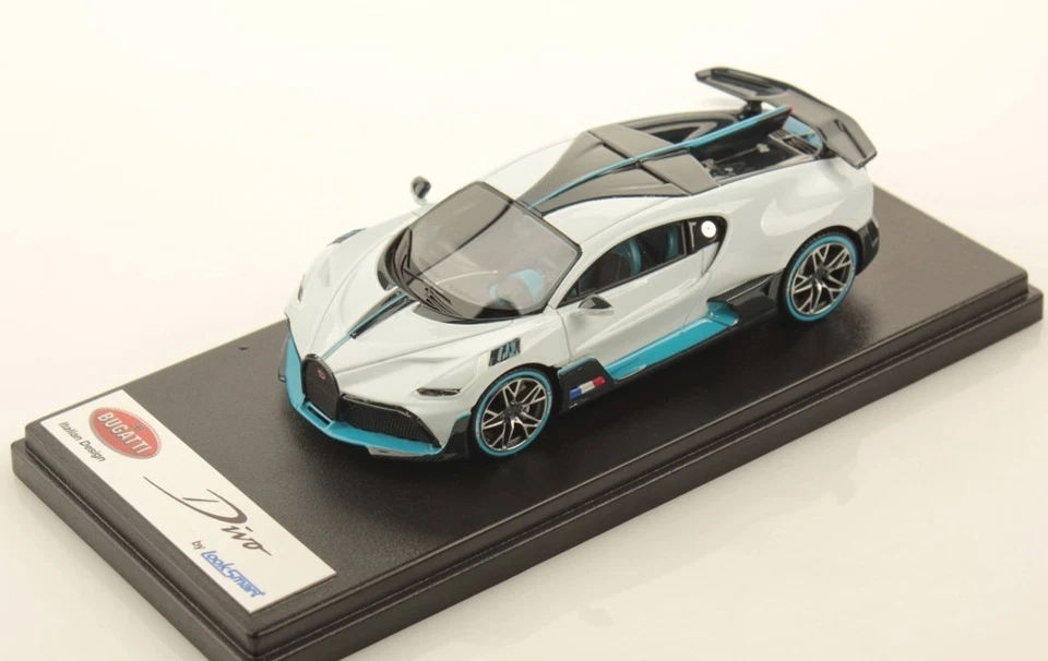 Bugatti Divo Blanc Quartz 1/43 Looksmart - Photo 1/1
