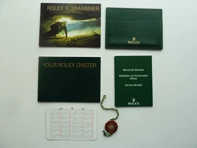 Rolex Submariner Booklet set 6 pezzi - inglese del 1.2006 - - Immagine 1 di 4